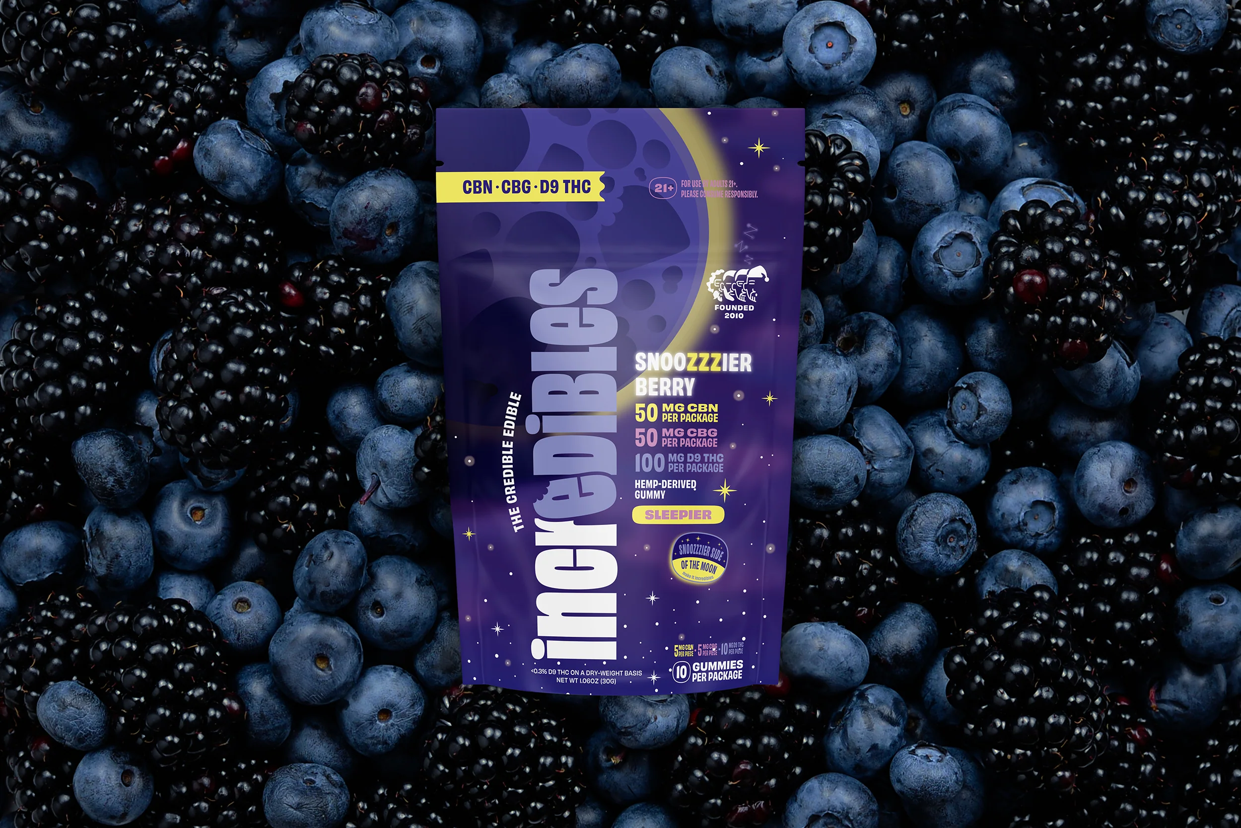 Snoozzzierberry THC Sleep Gummies - Image 6